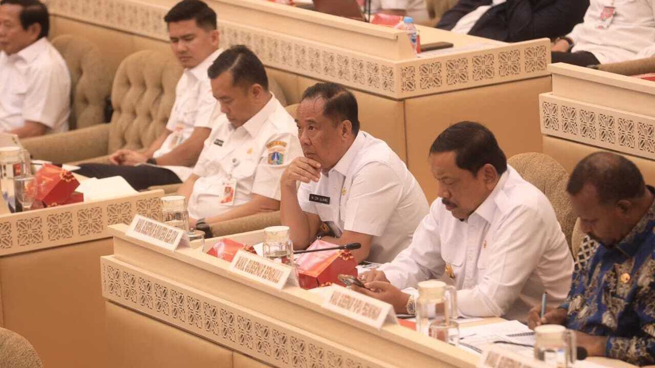 Raker Bersama Komisi II DPR RI, Wagub Cik Ujang Dorong Penguatan Otda Percepatan Pembangunan Tol Sumsel-Bengk