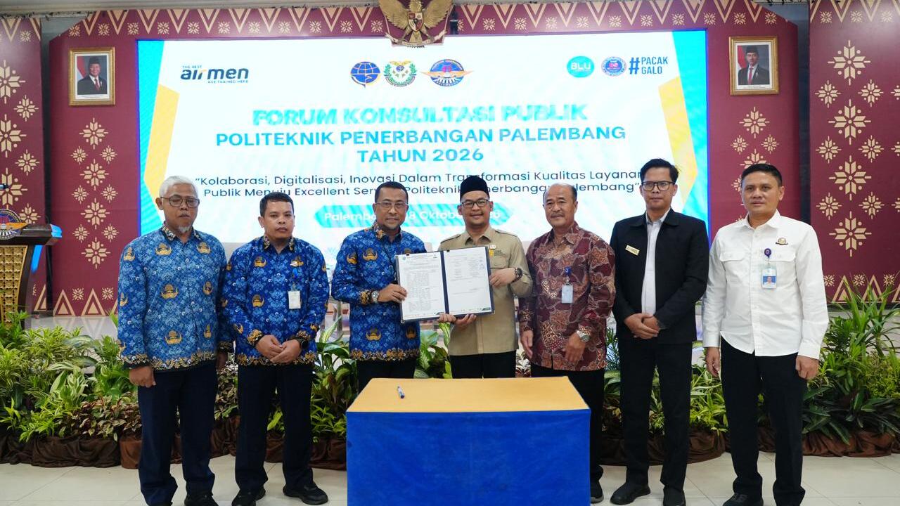 Transformasi Layanan Publik, Poltekbang Palembang Gelar Forum Konsultasi Publik 2026