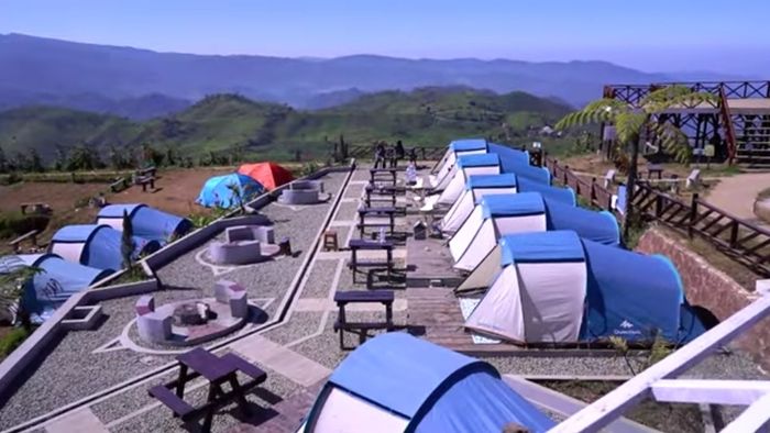 Viral di Tiktok dan Instagram, Camping Taman Langit Pangalengan Bandung Tawarkan Pengalaman Unik