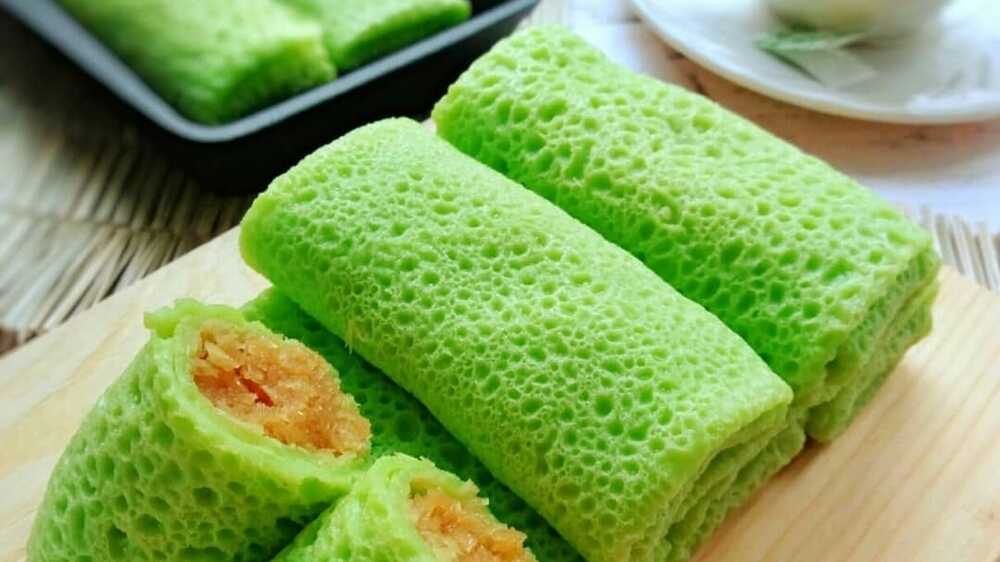 Kelezatan Tradisional Kue Dadar Gulung dengan Citarasa Nusantara yang Menggugah Selera    