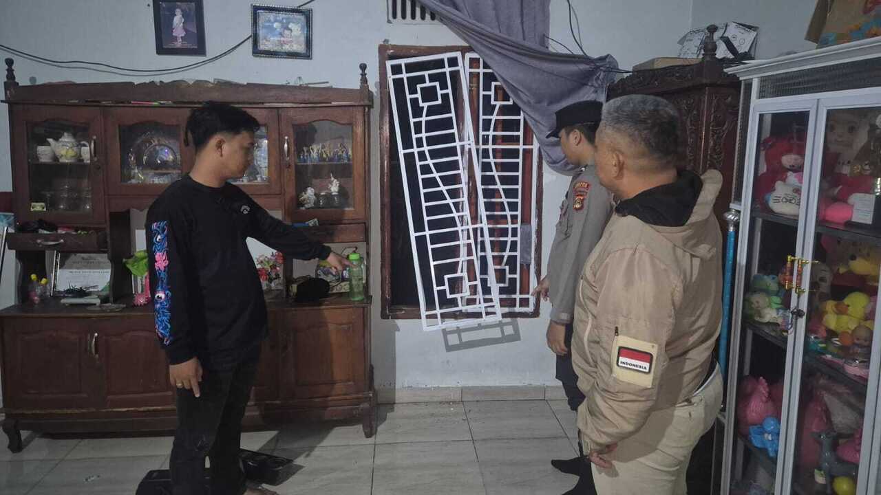Polisi Selidiki Kasus Pembobolan Rumah ASN di Tanjung Raja Selatan Yang Bikin Geger Warga Ogan Ilir