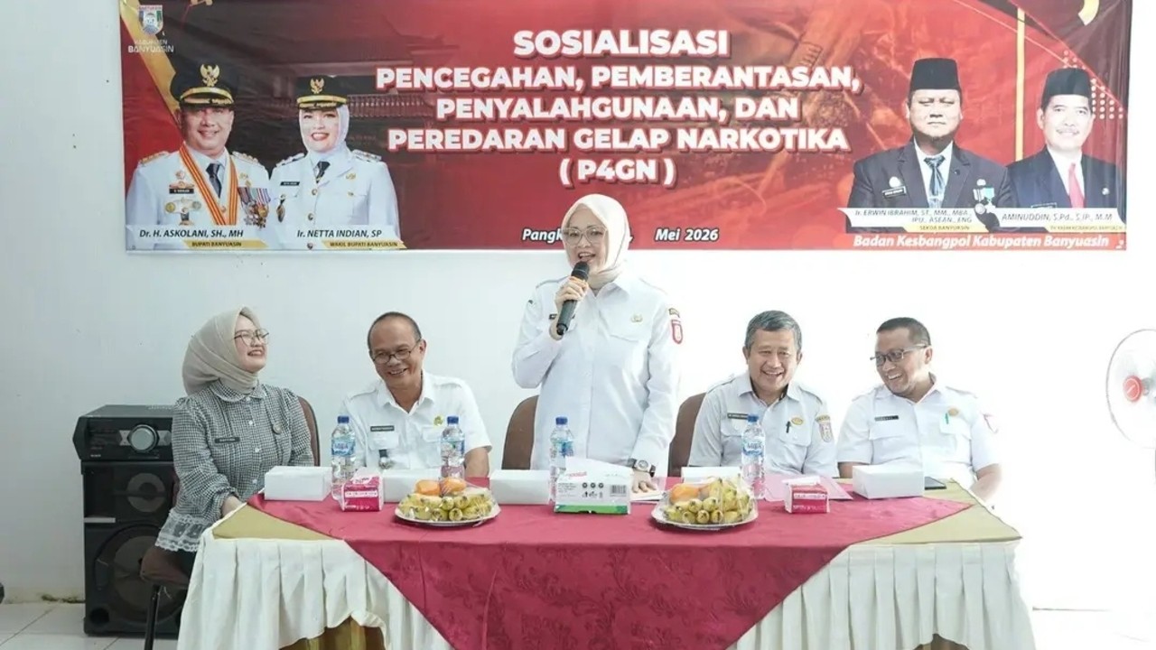Wabup Netta Ajak Pelajar dan Karang Taruna Jadi Garda Terdepan Perangi Narkoba