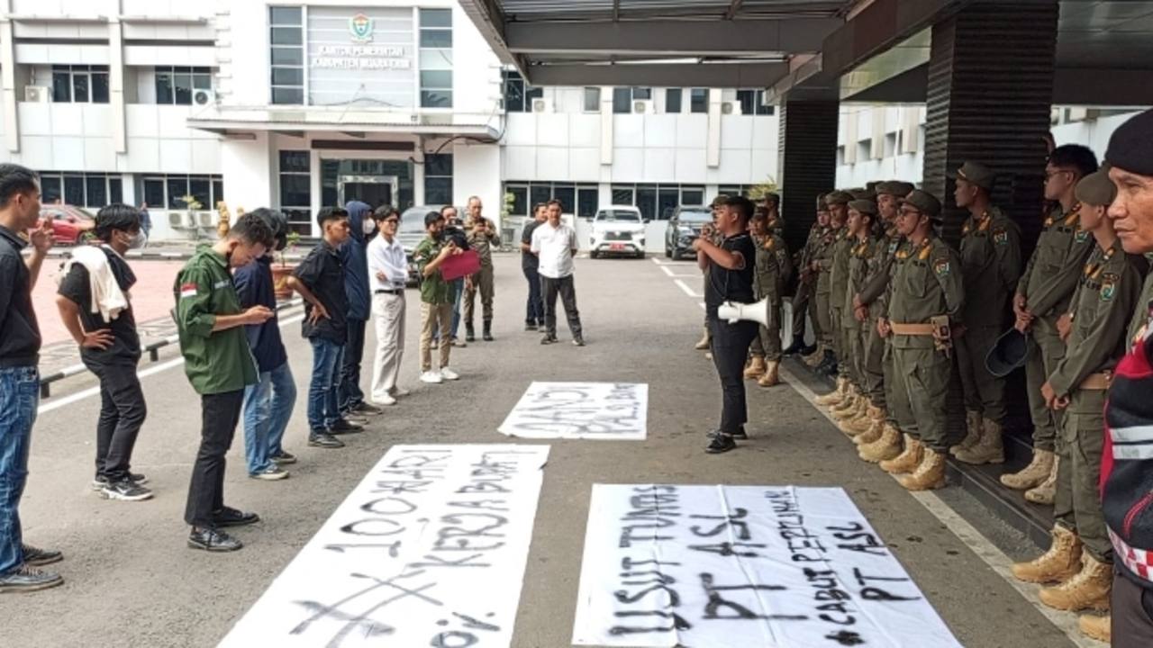 Aliansi Pemuda Mahasiswa Soroti 100 Hari Kerja Bupati-Wabup Muara Enim