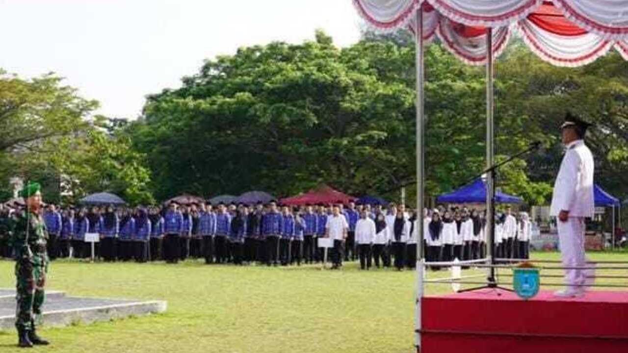 Wabup Ogan Ilir Ardani Pimpin Upacara Peringatan Hari Lahir Pancasila 2025 di Tanjung Senai