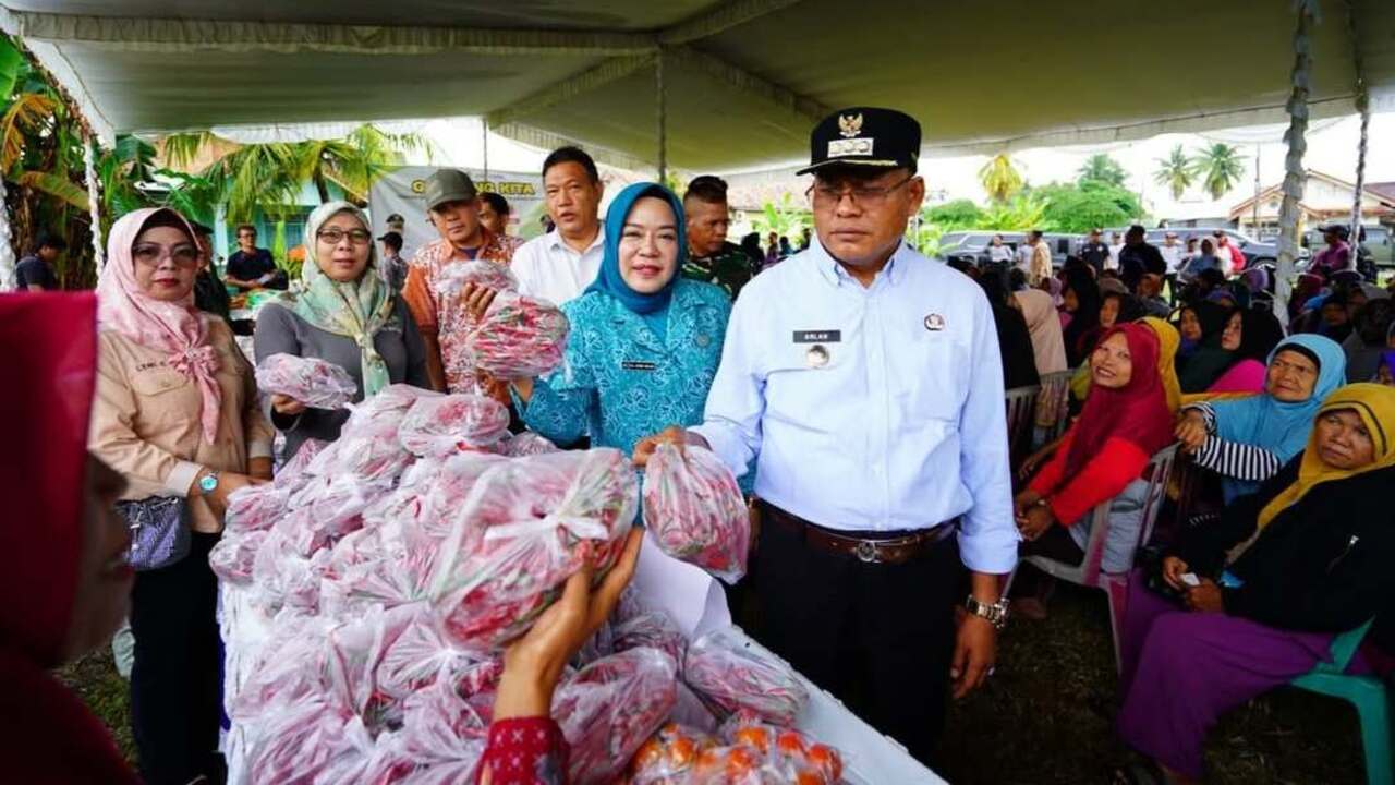 Tekan Inflasi Jelang Natal dan Tahun Baru, Pemkot Prabumulih Hadirkan Gerakan Pangan Murah