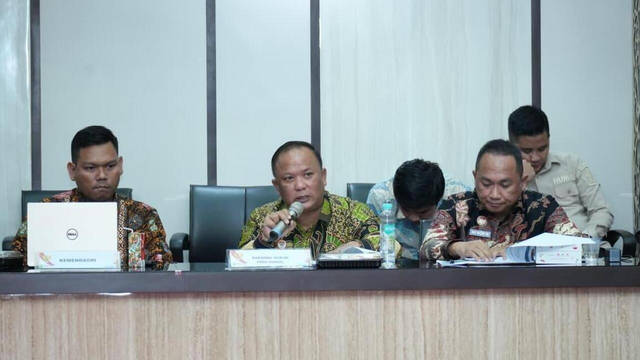 Kemenkum Sumsel Terima Kunjungan BULD DPD RI, Tanggapi Permasalahan Pembentukan Peraturan Daerah di Sumsel 
