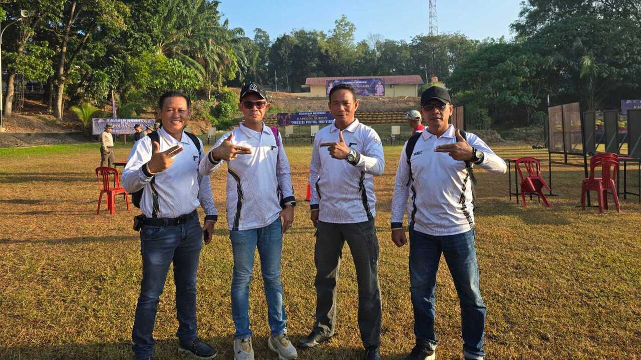 Polres Prabumulih Turunkan Empat Penembak di Kapolda Sumsel Cup 2026