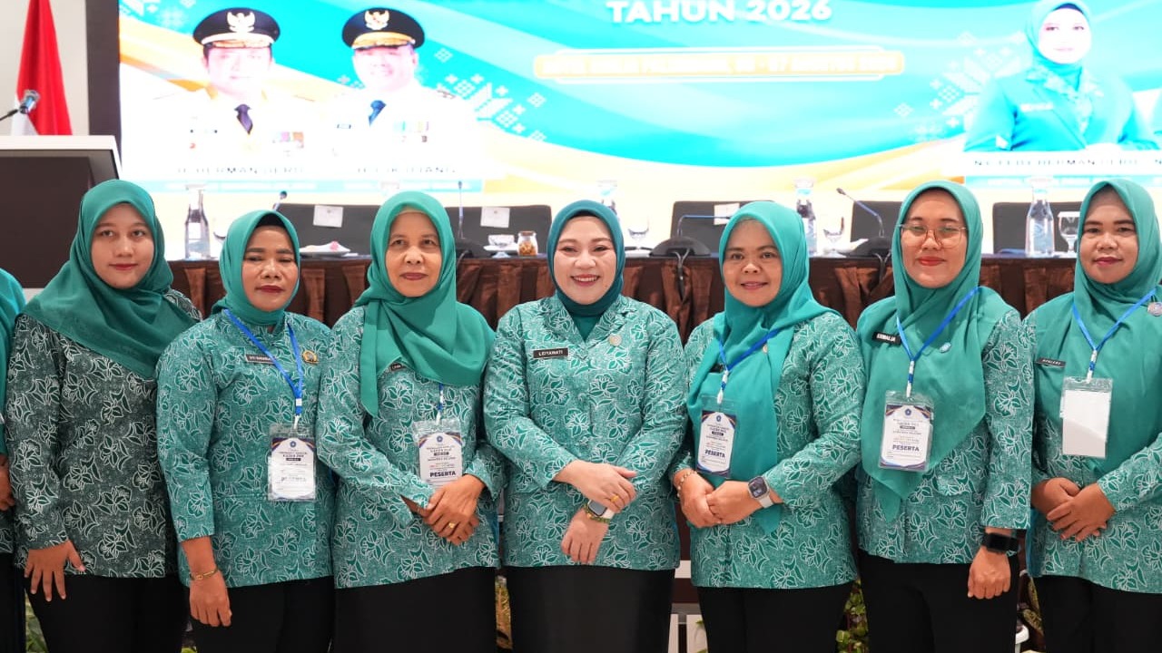 68 Kader PKK Se-Sumsel Ikut Pelatihan Gelari Pelangi.