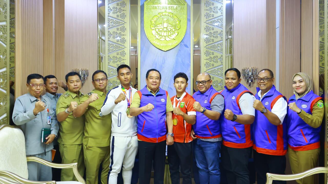 Wagub Cik Ujang Apresiasi Prestasi Atlet Sambo Sumsel, Siap Beri Dukungan Penuh