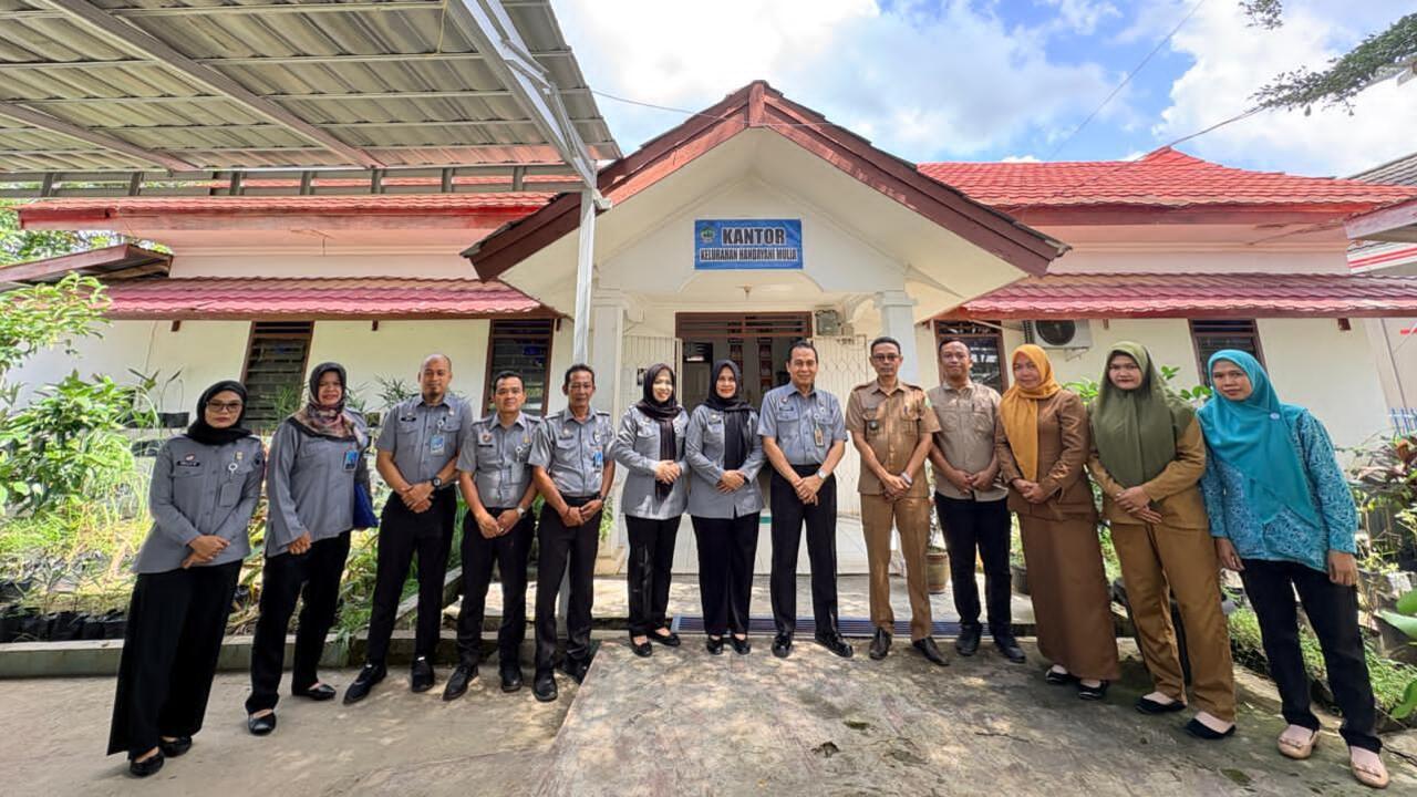 Kemenkum Sumsel Supervisi Posbankum di 6 Kelurahan Talang Ubi