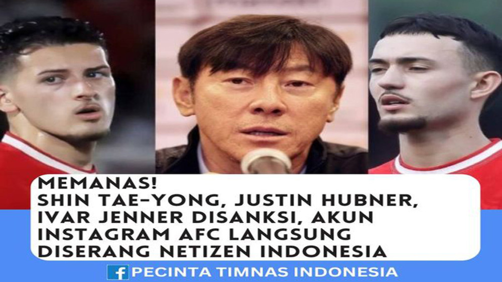 Kritik vs Sanksi: Protes Netizen Indonesia Terhadap AFC Memanas, Timnas gagal Hadapi Korea Selatan