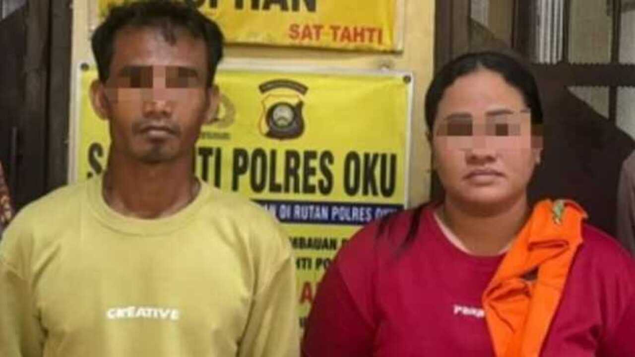 Gelapkan Mobil, Pasutri di OKU Diciduk Polisi