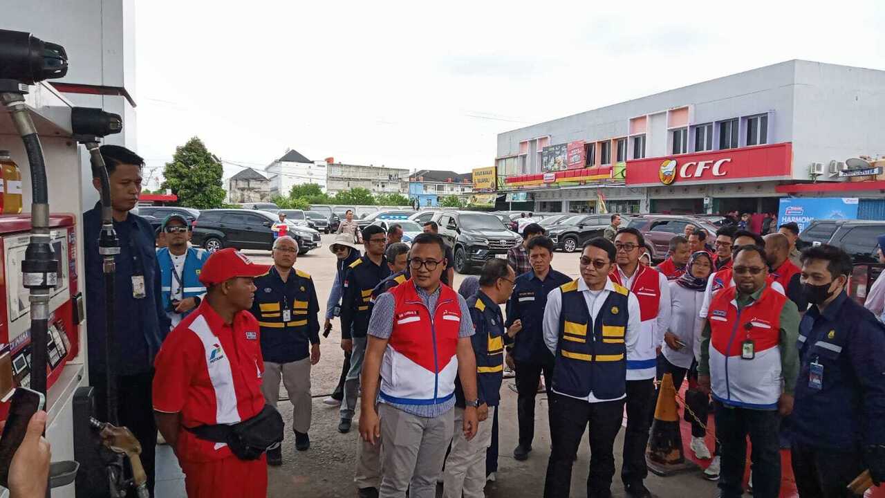 Setjen KESDM Pastikan Keamanan Pasokan BBM dan LPG di Sumbagsel Jelang Idul Fitri