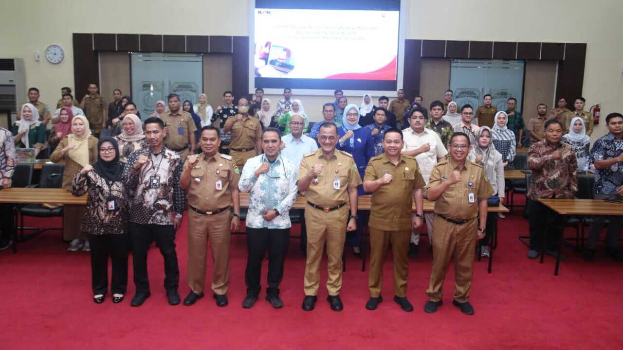 KPK dan Pemprov Sumsel Sinkronkan Aturan Baru LHKPN, Sekda Tekankan Integritas Pejabat