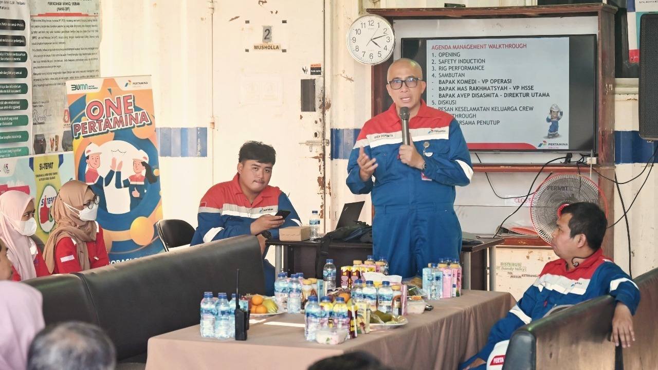 Dirut Pertamina Drilling Tinjau Rig di Blora, Tekankan Keselamatan dan Produktivitas