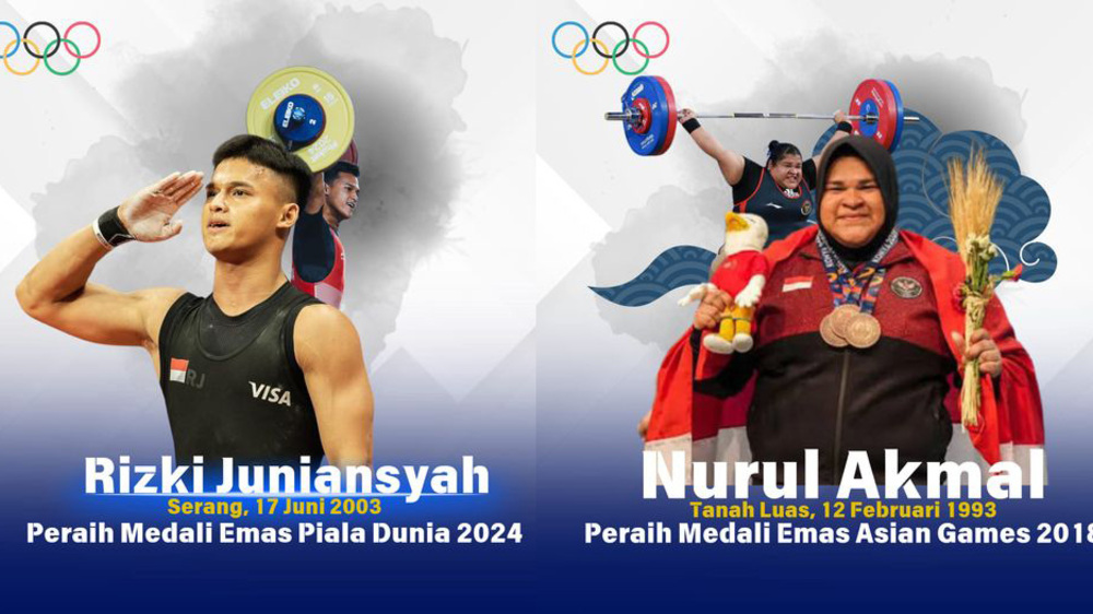 Harapan Emas Indonesia di Olimpiade Paris 2024: Rizki Juniansyah dan Nurul Akmal Dua Lifter Indonesia