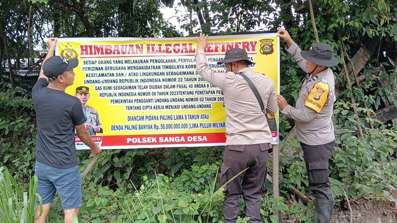 Polsek Sanga Desa Bantah Terima Fee dari Ilegal Driling
