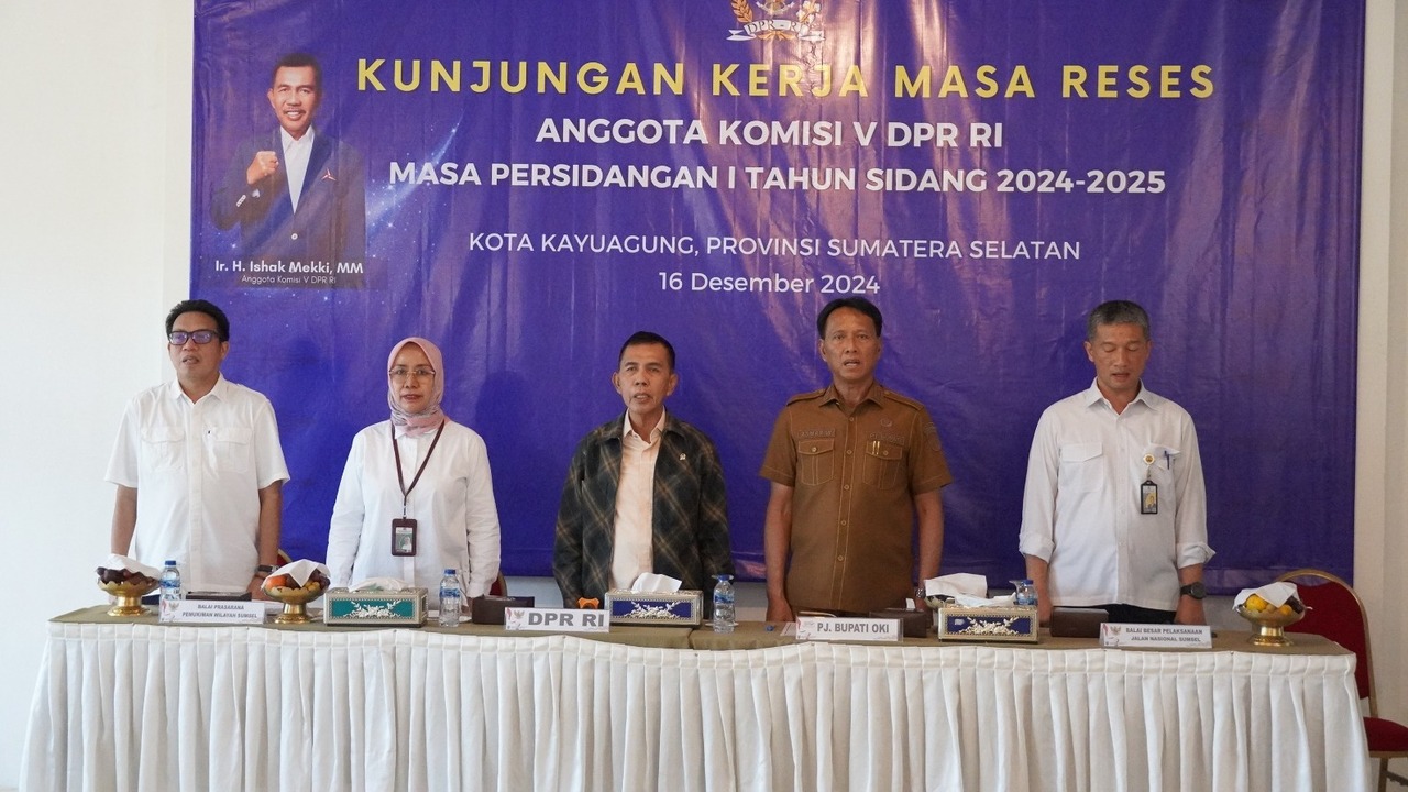 Ishak Mekki: Pembangunan Infrastruktur SDA dan Konektifitas Dukung Program Asta Cita Presiden Prabowo!