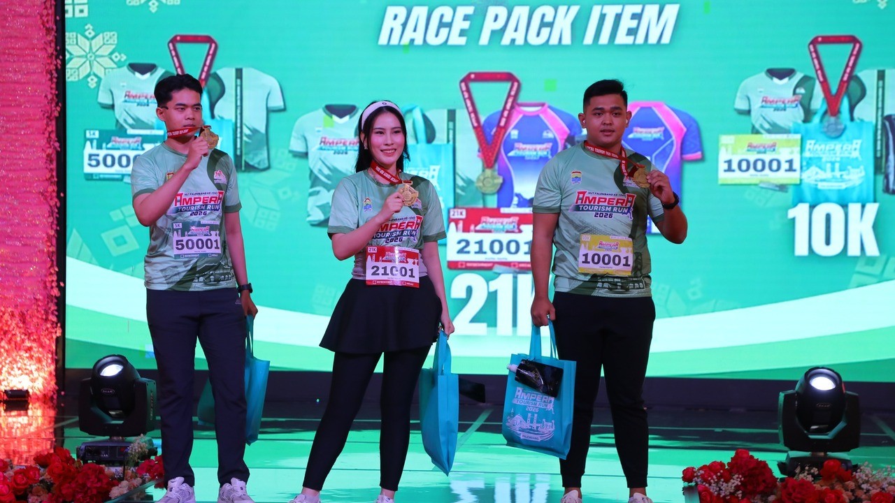 Palembang Gelar Ampera Tourism Run 2026, Ada Kategori Half Maraton
