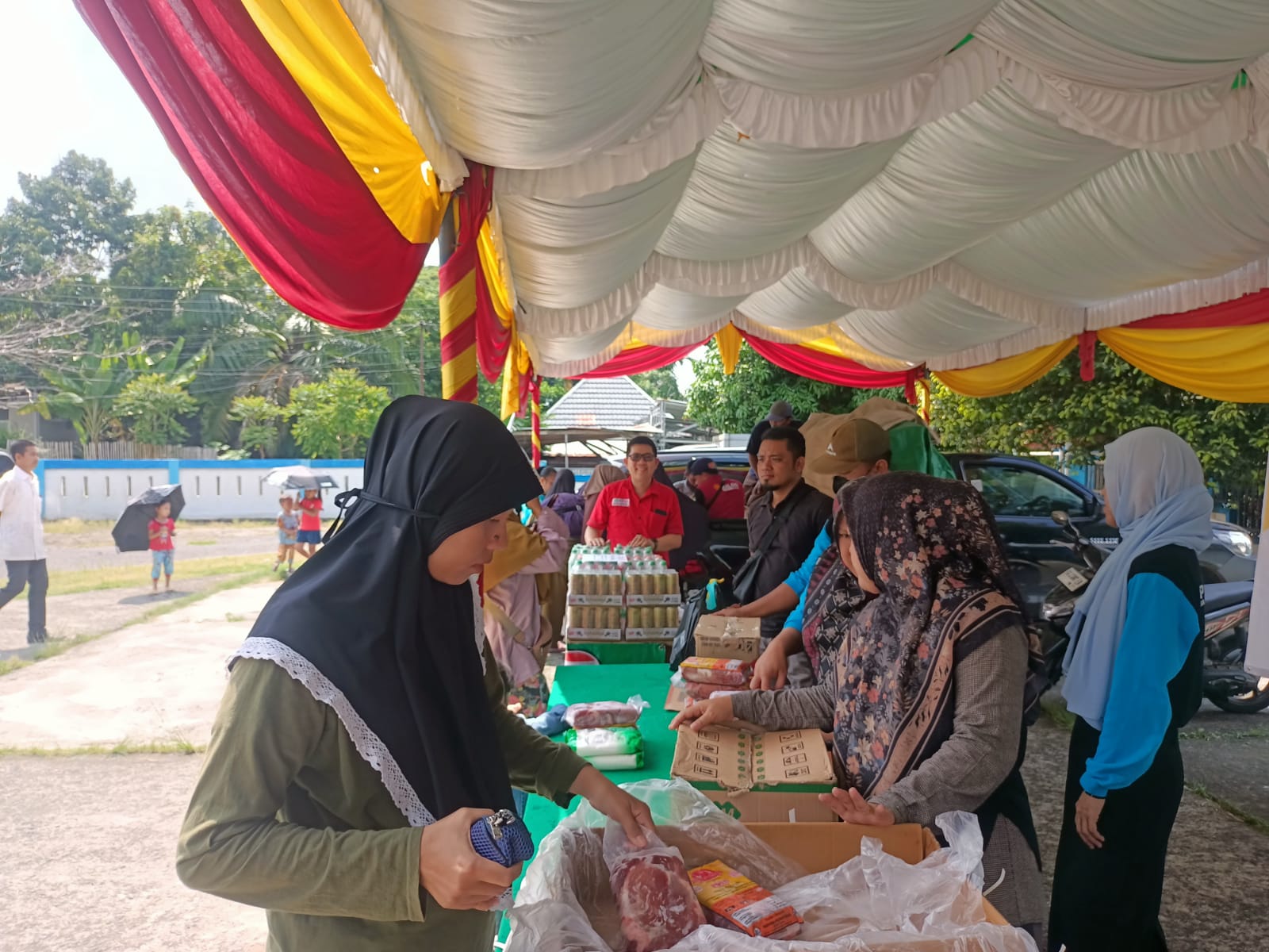 Pemkab OKU Gelar Gerakan Pangan Murah Jelang Idul Fitri