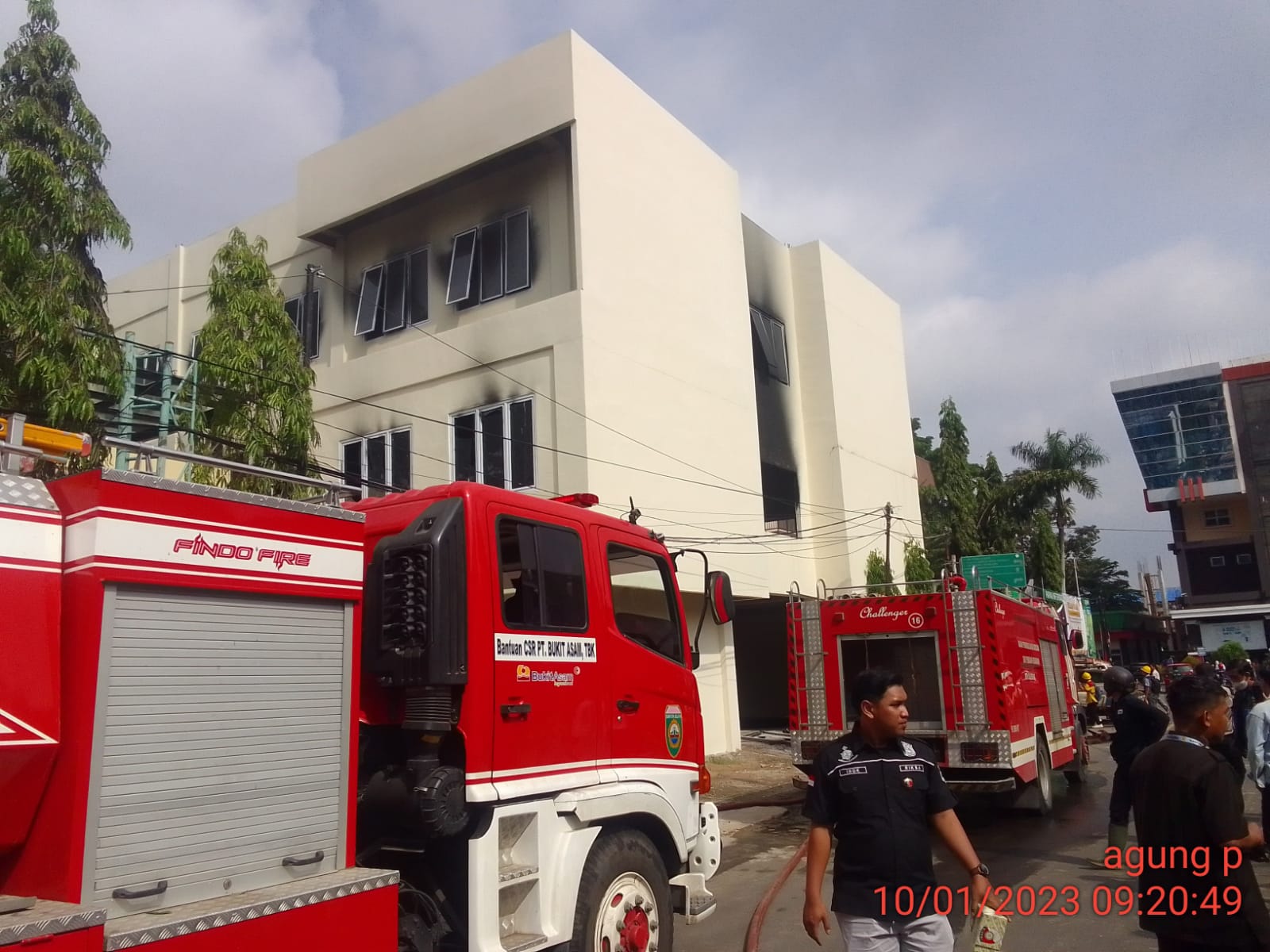 Pasca Terbakarnya Gedung Politeknik Sriwijaya Palembang, Api Pertama Terlihat dari Sini