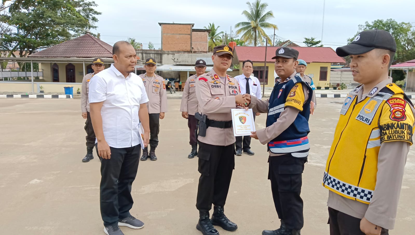 Ini Pesan Kapolsek Bayung Lencir Untuk Anggotanya Penting Jadi Orang Baik dan Bermanfaat