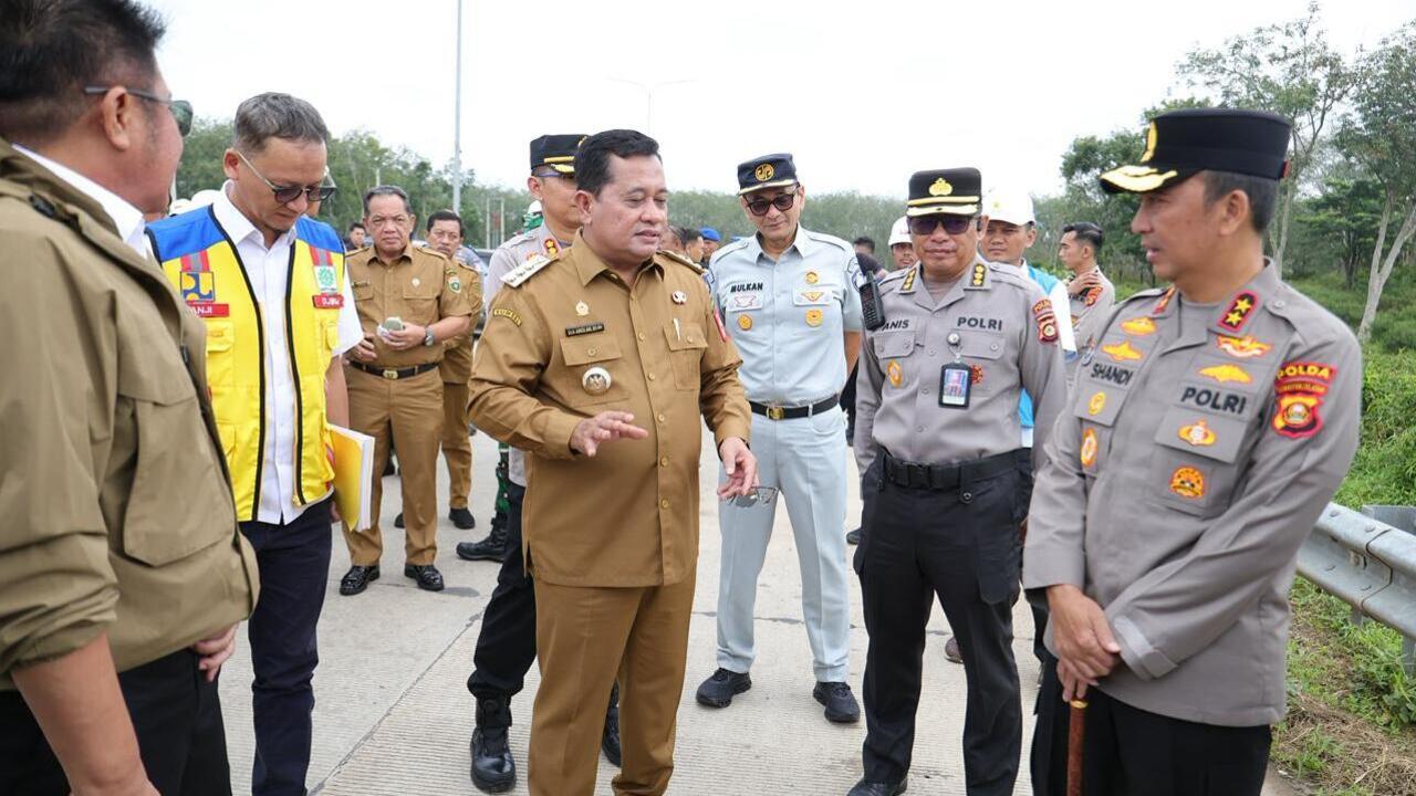 Kapolda Sumsel Pastikan Tol Kapal Betung Siap Hadapi Arus Mudik Nasional