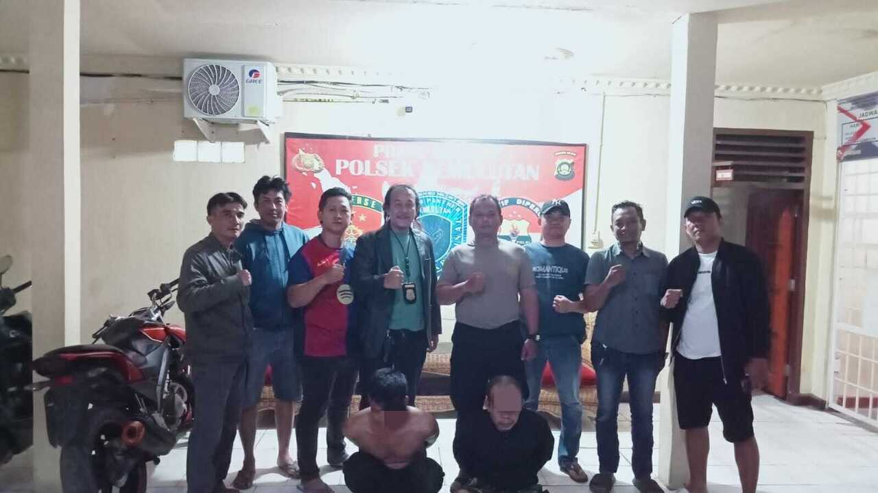 Polisi Tangkap Dua Pelaku Pengeroyokan di Pemulutan, Salah Satunya Kedapatan Simpan 21 Paket Sabu