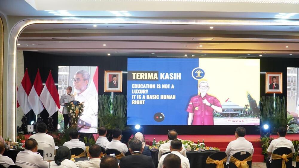 Kanwil Kemenkumham Sumsel Ikuti Pembukaan Rakor Akselerasi Corporate University