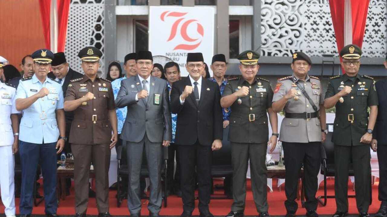 Irup Hardiknas, Sekda Sumsel Edward Candra Bacakan Amanat Tertulis Mandikdasmen RI