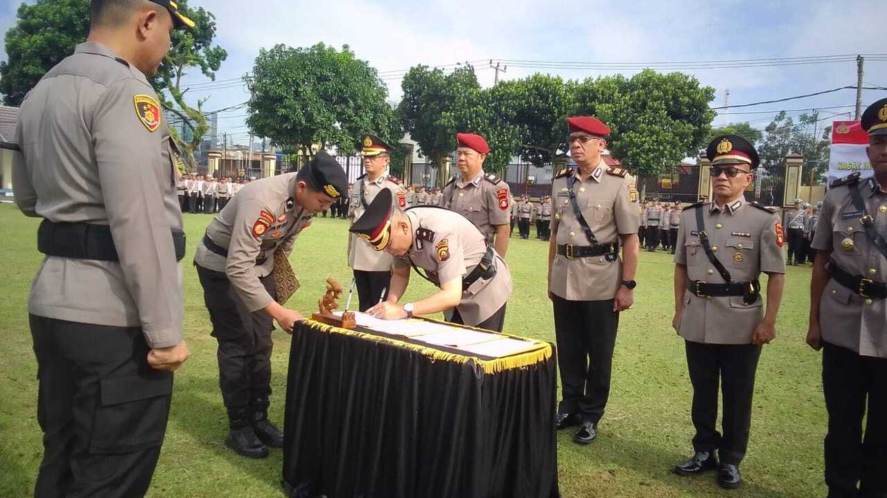 Empat Pejabat Polres Lubuklinggau Resmi Berganti, Berikut Jabatan dan Nama-nama Penggantinya !