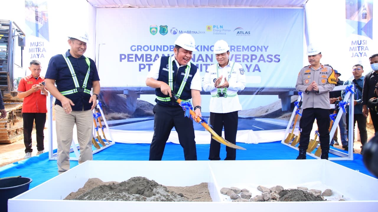 Herman Deru Resmikan Jalan Khusus Batubara di Muba, Tegas Larang Angkutan Lewat Jalan Umum