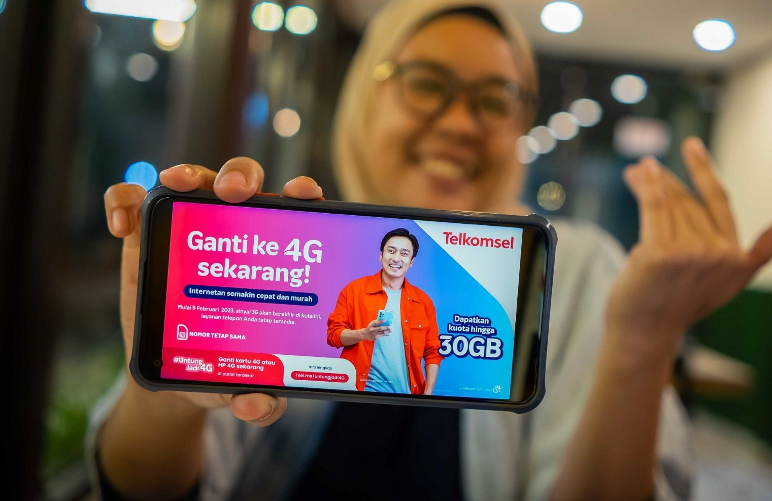 Mulai Februari 2023, Telkomsel Upgrade Layanan 3G ke 4G/LTE di 300 Kota/Kabupaten