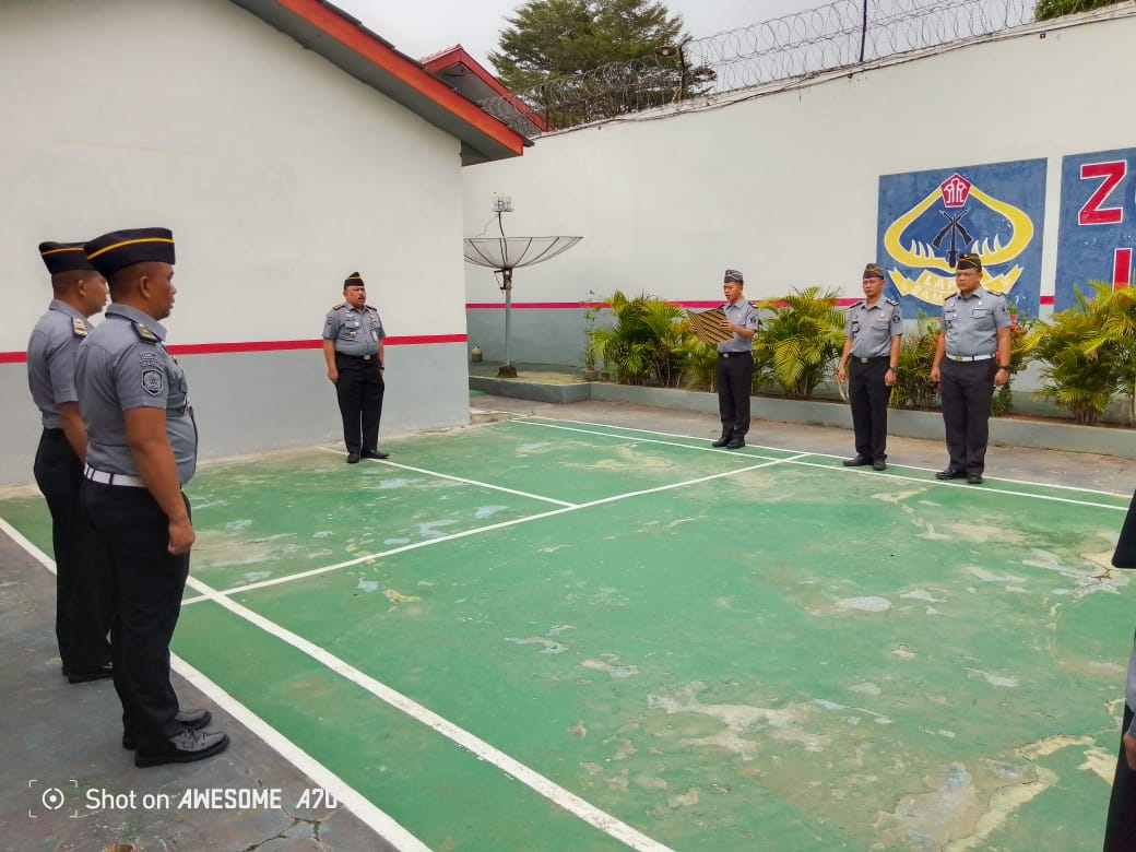 Pasca Hari Libur Nasional, Kalapas Sekayu Berikan Arahan ke Petugas, Berikut Pesannya...