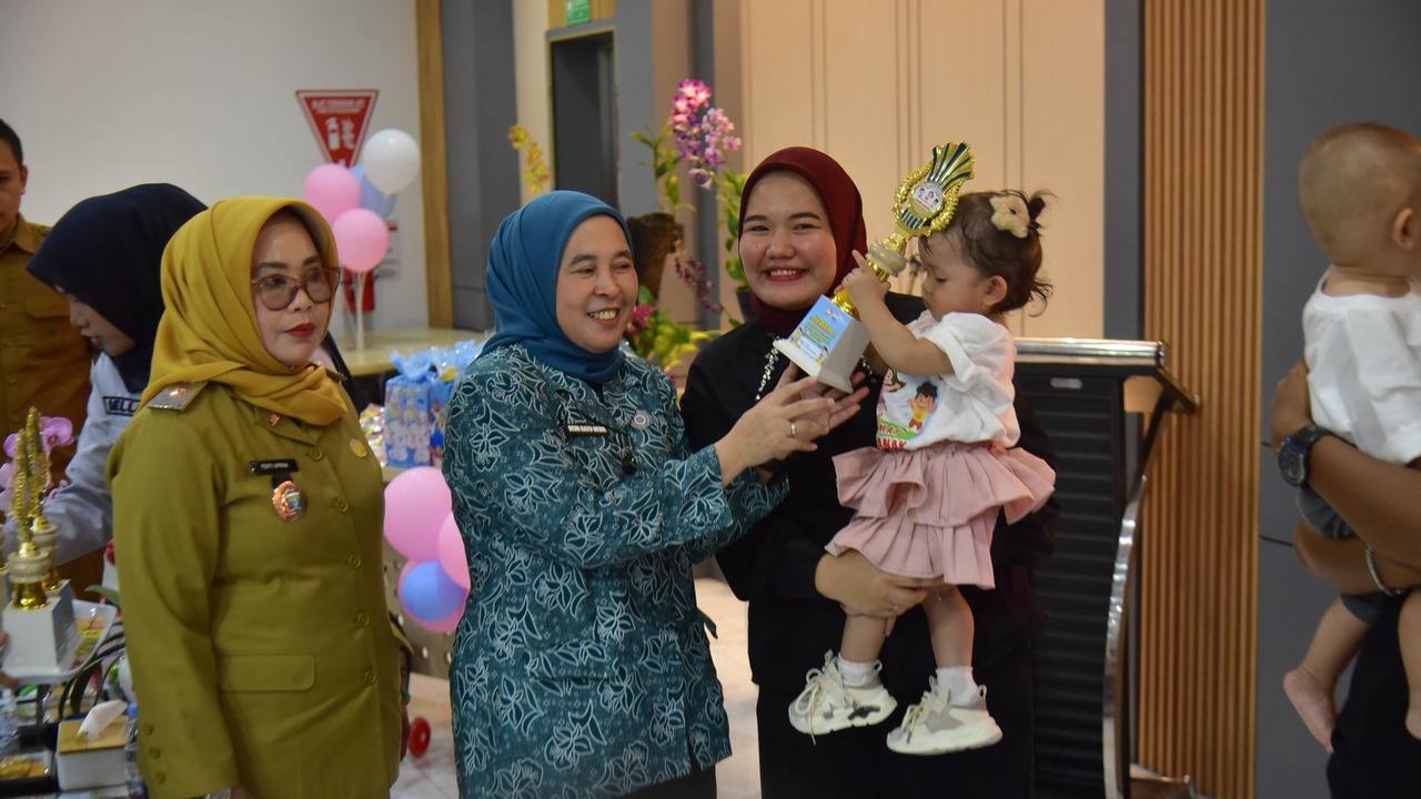Lomba Balita Sehat, Dewi Sastrani Ajak Orang Tua Jadi Garda Terdepan Tumbuh Kembang Anak
