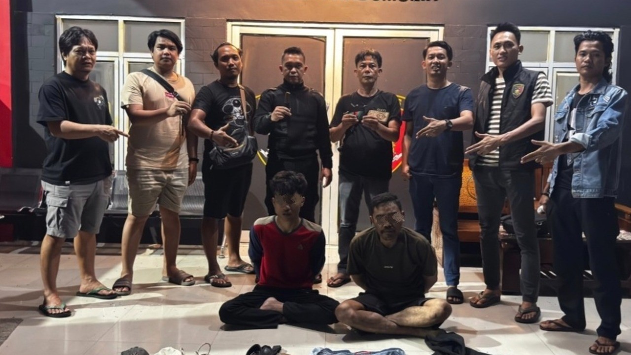 7 Bulan Buron, Duo Pelaku Curanmor Ditangkap URC TEKAB 11 Polres Prabumulih