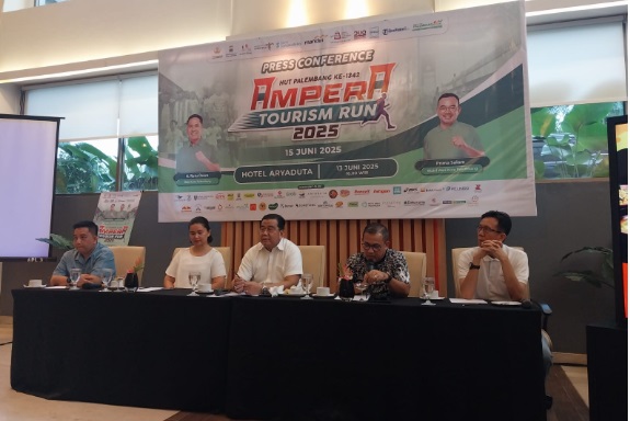 Ampera Tourism Run 2025: Lari di Atas Jembatan Ikonik, Target Dongkrak 2,3 Juta Wisatawan ke Palembang