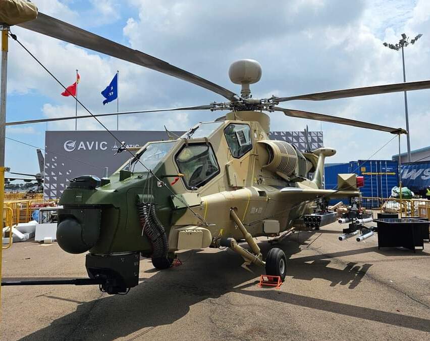 China Memperkenalkan Z-10ME: Helikopter Serang Terbaru dengan Teknologi Canggih