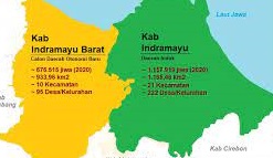 10 Kecamatan Usul Bentuk Kabupaten Indramayu Barat Pemekaran Kabupaten Indramayu Provinsi Jawa Barat