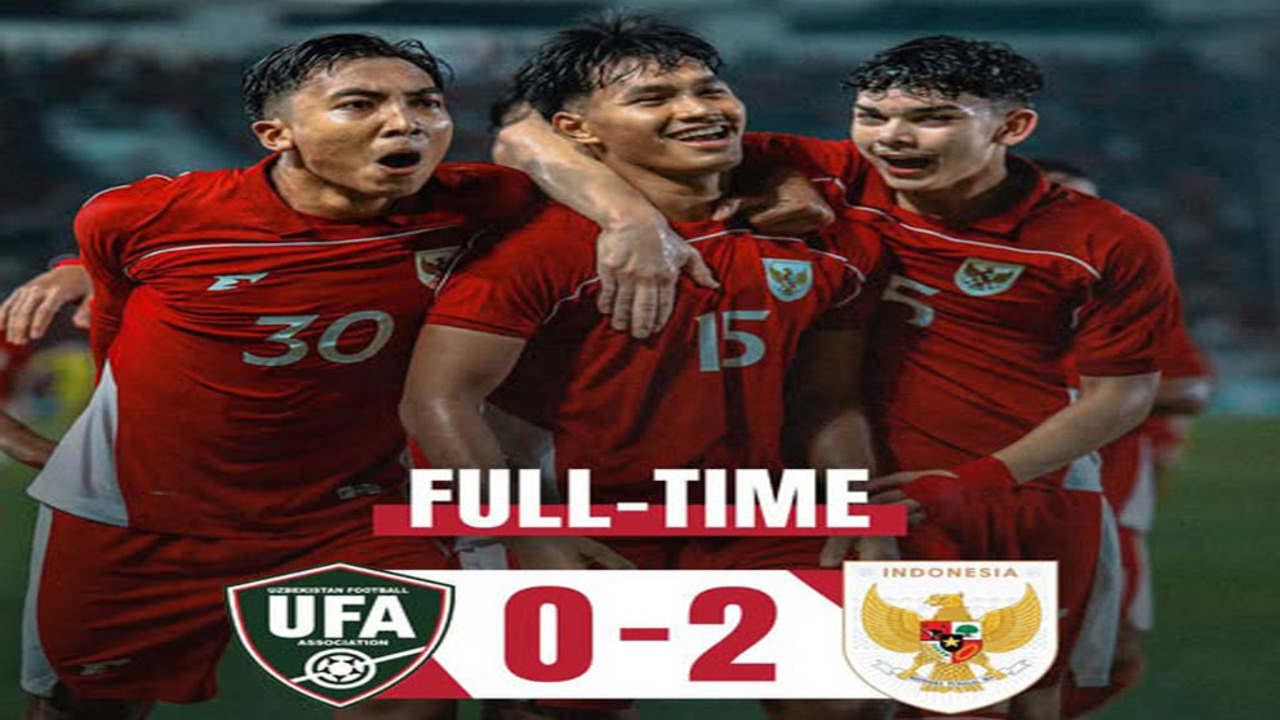 Indonesia U17 Tumbangkan Uzbekistan 2-0 di Piala Kemerdekaan 2025