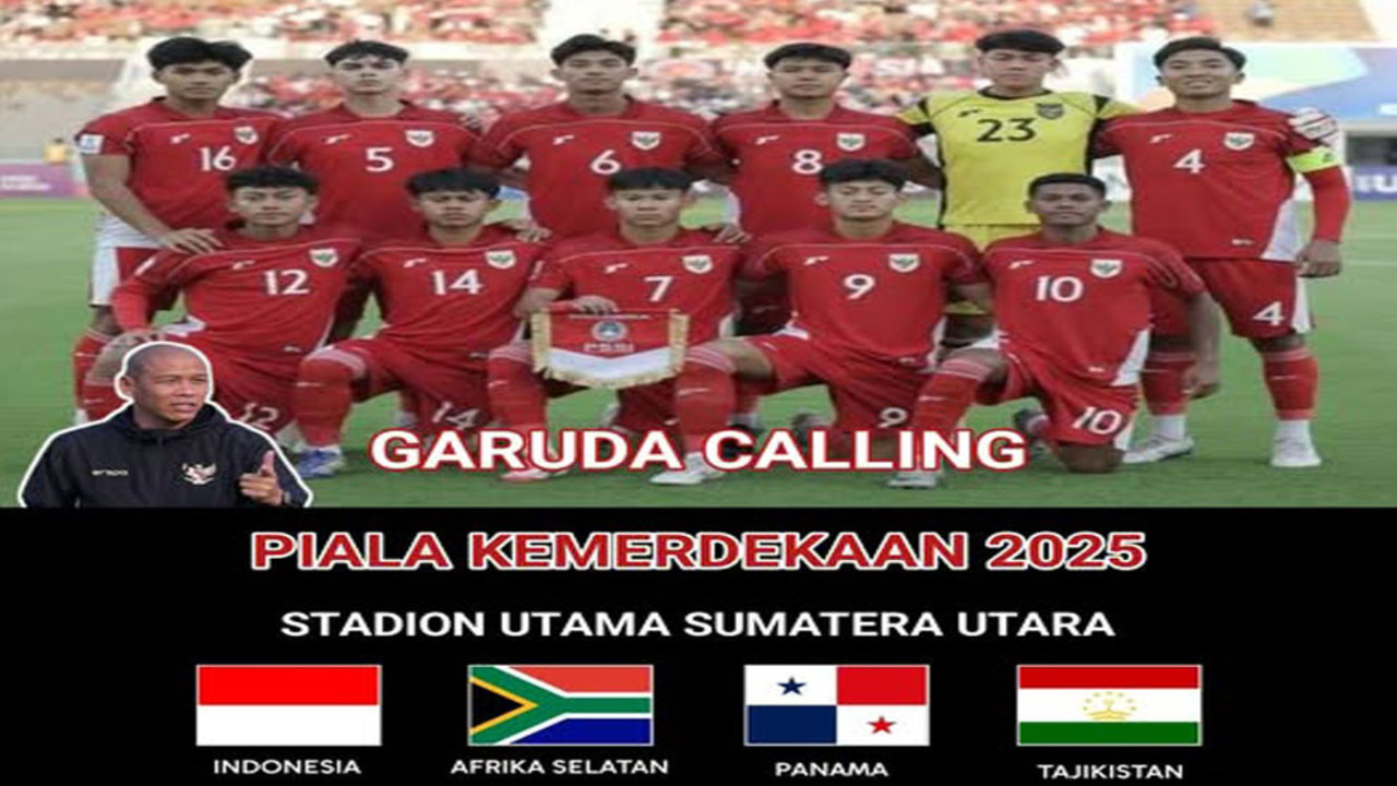 Timnas U-17 Indonesia Resmi Umumkan 31 Pemain untuk Piala Kemerdekaan 2025 di Sumut