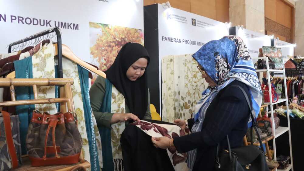  Puluhan UMKM Ramaikan Acara Mobile Intellectual Property Clinic Kemenkumham Sumsel