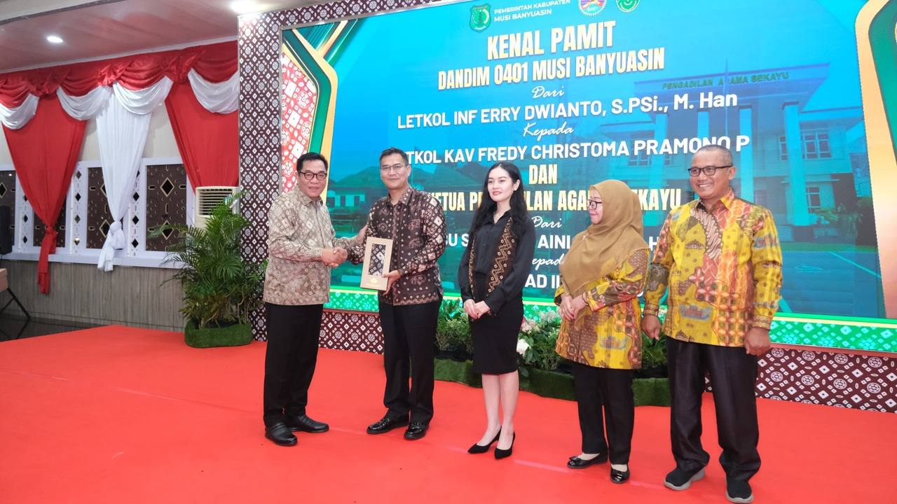 Letkol Inf Erry Dwianto dan Syarifah Aini Purna Tugas, Fredy Christoma dan Muhammad Idris Siap Lanjutkan Penga
