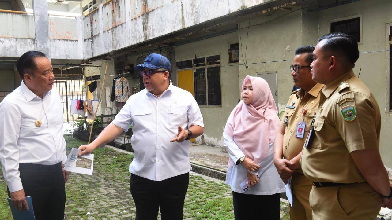 Pemprov Sumsel- Kementerian PKP RI Sinergi Revitalisasi Rusunawa Pekerja Palembang