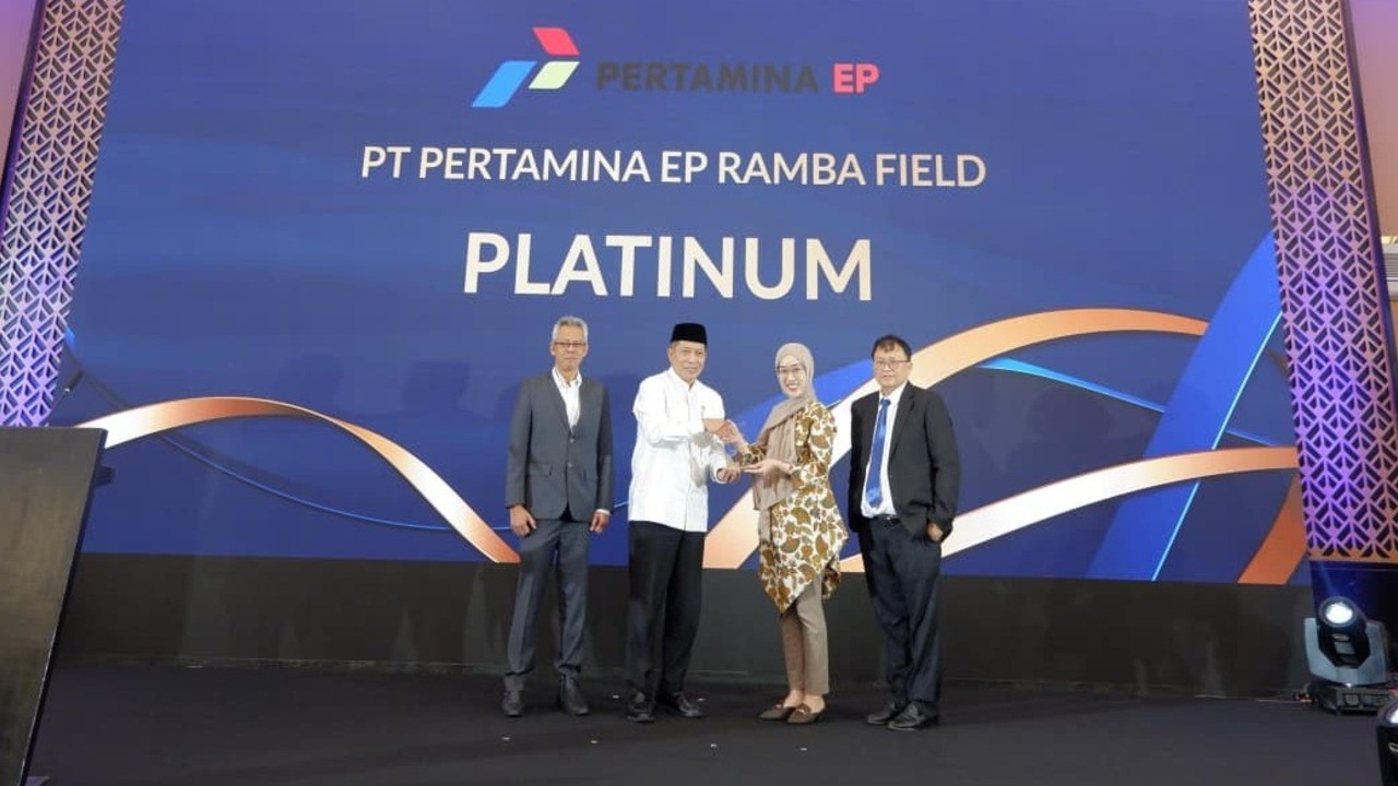 Pertamina EP Ramba Field Raih Platinum IRBA dan 4 Penghargaan ENSIA 2026