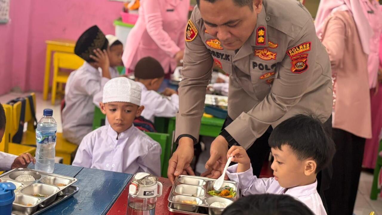 Polres Prabumulih Resmi Luncurkan Dapur SPPG, Dukung Program Makanan Bergizi Gratis untuk Peserta Didik