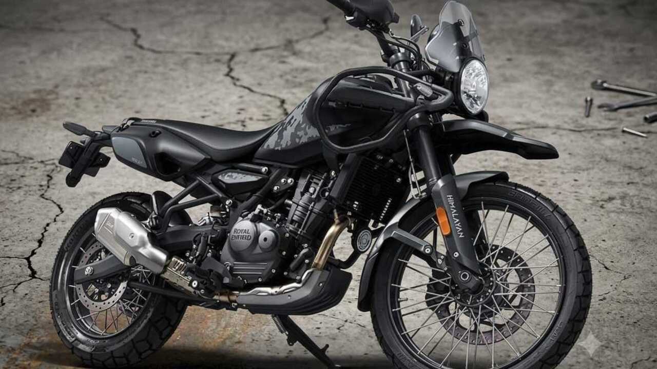 Royal Enfield Himalayan 452 Edisi Hitam Ini Bikin BMW dan Honda ADV Wajib Waspada.