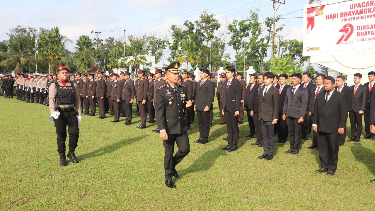 Peringati Hut Bhayangkara Ke 79, Ini Pesan Kapolres Muba