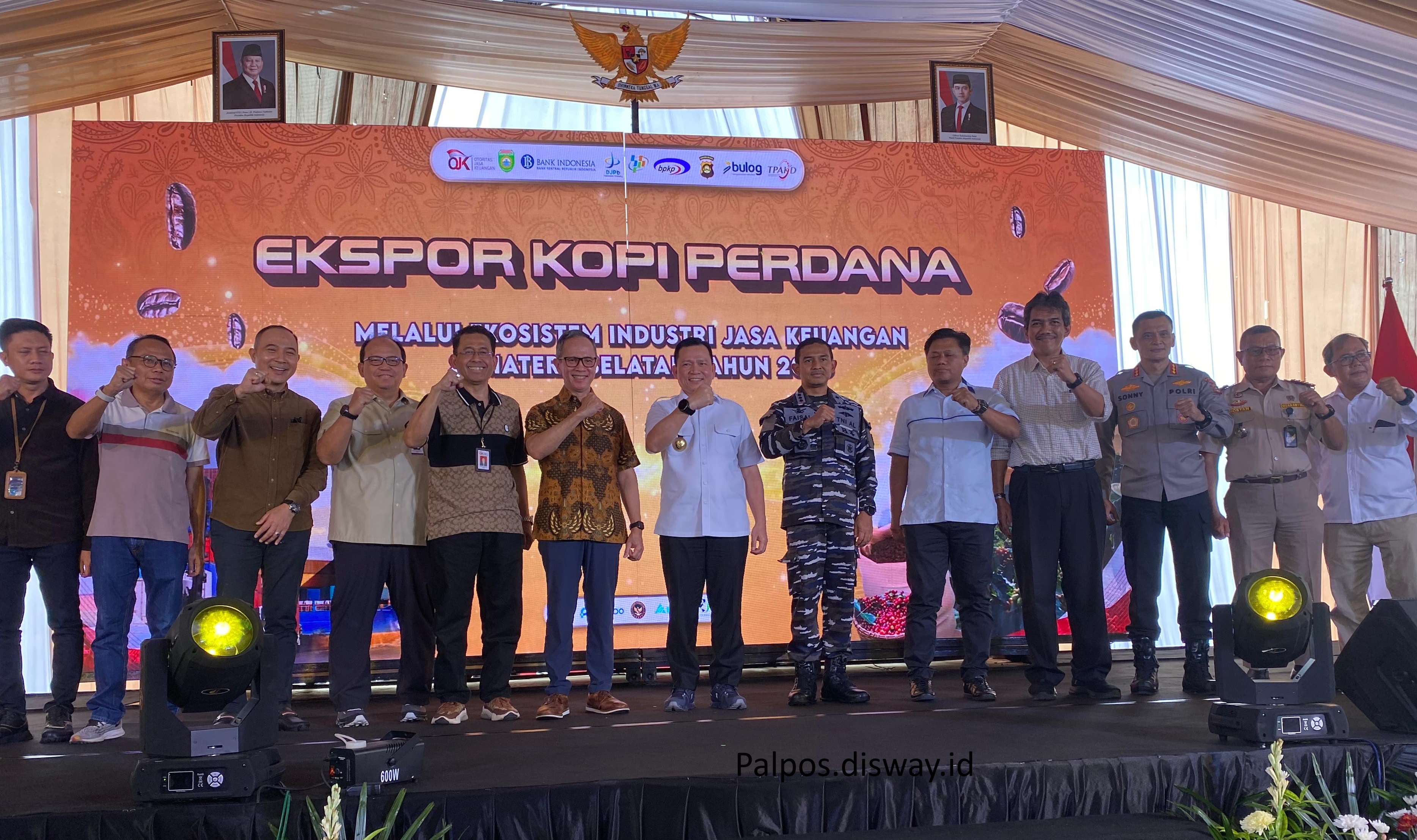 Kopi Sumsel Melenggang ke Pasar Global: Lepas Ekspor Perdana ke Australia dan Malaysia