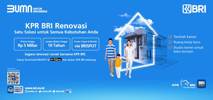 Solusi Dana Cepat Saat Renovasi Rumah, Indah : Ambil Kredit BRI Melalui Kantor, Proses Mudah